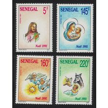 Senegal Christmas 4v 1991 MNH SG#1141-1144
