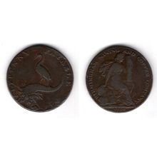 Great Britain. Birmingham Halfpenny 1792. dy17376