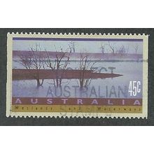AUS 1992 45c 'WETLANDS AND WATERWAYS' FINE USED (EBID47-872)