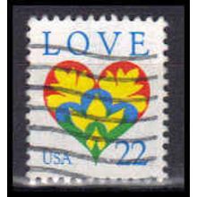 Used 2248 22c Love Fine W1037