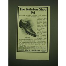 1902 Ralston Health Shoes No. 4324 Ad - The Ralston Shoe $4