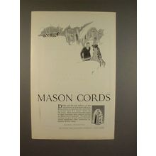 1923 Mason Cords Tire Ad - Cocoanut Grove!