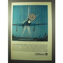 1964 Allison VTOL Engine Components Ad