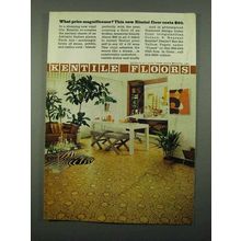 1969 Kentile Rimini Floor Ad - What Price Magnificence