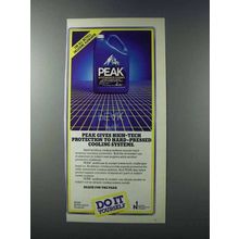 1981 Peak Antifreeze & Coolant Ad - Protection