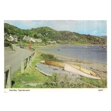 EAST BAY, TIGHNABRUAICH, KYLES OF BUTE, SCOTLAND unused vintage postcard =