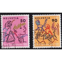 SCHWEIZ SWITZERLAND [1988] MiNr 1381 ex ( O/used ) [02] Pro Juventute