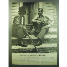 1949 Viyella Shirts Ad - What is the secret of Viyella?