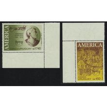 Uruguay Amerigo Vespucci Voyages of Discovery UPAEP 2v Corners 1991 MNH