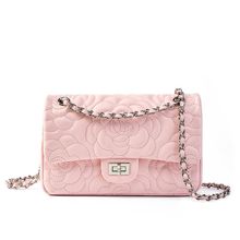Women Genuine Leather Shoulder Bags Classic Crossbody Purses for Lady Handbag Pi
