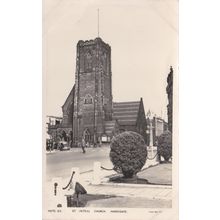 ED 179 HARROGATE - ST PETERS CHURCH . RP POSTCARD