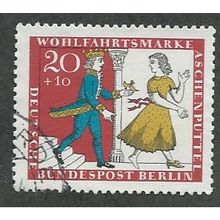 BERLIN -1965 20pf+10 'HUMANITARIAN RELEIF FUNDS' FINE USED (EBID44-696)
