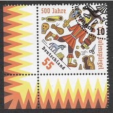 GER 2011 55c '500TH ANN OF TILL EULENSPIEGEL' (CORNER) FINE USED (EBID53-725)