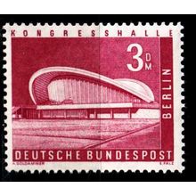 GERMANY BERLIN [1956] MiNr 0154 w ( **/mnh ) [La] Architektur