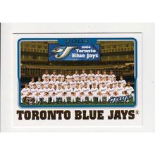 2005 Topps series 1 & 2 Toronto Blue Jays team set with updates - 27 cards