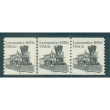1897A 2c Locomotive Very Fine MNH Dry Gum CNP+1 Left 4 B0958