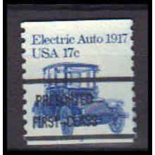 1906a 17c Electric Auto Very Fine MMH Dry Gum CNS 3A KA5443
