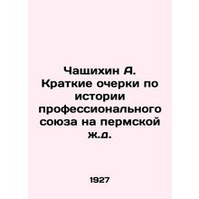 Chaschikhin A. Brief Essays on the History of the Trade Union on the Perm Railwa