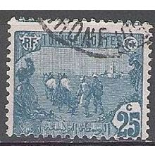 Tunisie 1906 Michel 36 O Cote (2005) 0.90 € Paysan avec charrue Cachet rond