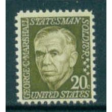 1289 20c George Marshall Fine MNH MA0352