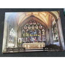 Postcard - The Chancel and Altar, St Mary Redcliffe Church, Bristol