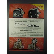 1953 Kodak Cine-Kodak Magazine 8 Camera, Royal Ad