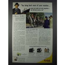 1953 Kodak Cine-Kodak Movie Camera Ad - Roya, 8 +