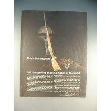 1965 Weatherby Magnum Rifle Ad - Changed Habits