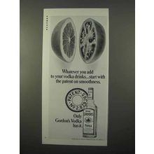 1966 Gordon's Vodka Ad - Smoothness