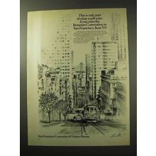 1977 San Francisco Convention & Visitors Bureau Ad