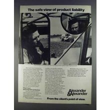 1980 Alexander & Alexander Ad - Product Liability