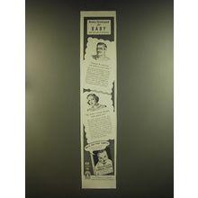 1939 Gerber's Cereal Food Ad - Newly developed for baby