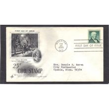 FDC Art Craft 1059A 25c Paul Revere (Cachet-Typed/A) CV39259