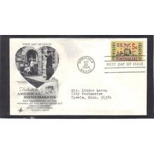 FDC Art Craft 1253 5c Homemakers (Cachet-Typed/A) CV40926
