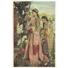 John Frederick Lewis Lilium Auratum Painting Postcard