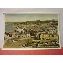 GENERAL VIEW, ST. HELIER'S, JERSEY, used vintage postcard RP by B. B. 1958 pm /