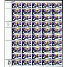 1529, MNH 10¢ Black & Yellow Shifted Up Freak Error Sheet of 50 - Stuart Katz