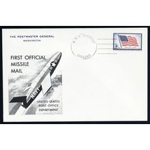 Missile Mail Very RARE Sample Cover Only 100 Made! - Stuart Katz