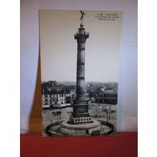 COLUMN OF JULY, PARIS, FRANCE unused antique postcard #