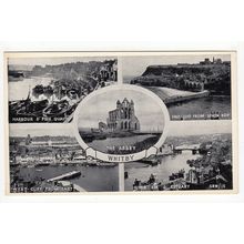 Multiview of Whitby Postcard Yorkshire 13