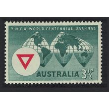 Australia World Centenary of YMCA 1955 MNH SG#286