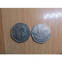 GB 2013 Elizebeth II Decimal 50p Coin