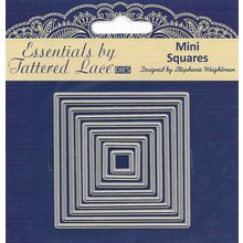 Tattered Lace. Mini Squares Die Set. Die Cutting Cardmaking Scrapbooking