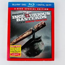 Inglourious Basterds Blu-ray / DVD Brad Pitt, Mike Myers, Quentin Tarantino
