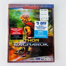 Marvel Studios Thor: Ragnarok Blu-ray + DVD + Digital HD Combo Disc