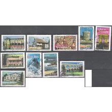 France 2003 Michel 3737 - 3746 O Cote (2008) 12.00 € Portraits de régions