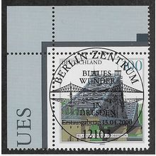GER 2000 100pf 'BRIDGES'(CORNER MARGIN) FINE USED(EBID53-904)