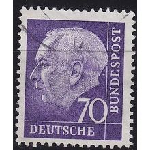GERMANY BUND [1957] MiNr 0263 ( O/used )