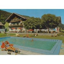 Alpenhotel Zistelalm Seehohe Gaisberg Swiss Postcard