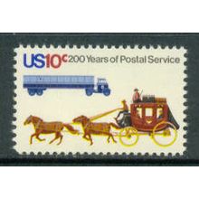 1572 10c Stagecoach Fine MNH MA0608